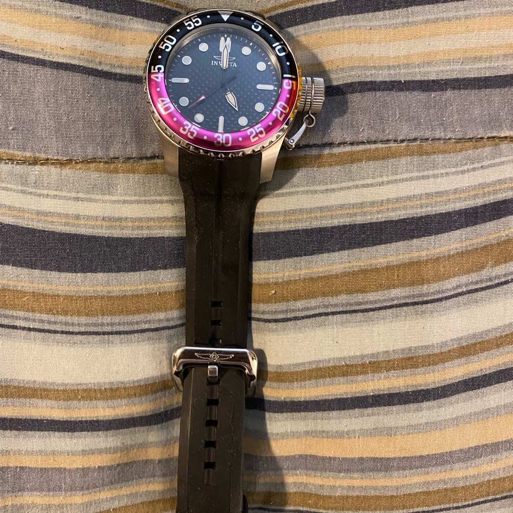 Invicta pro diver watch will need battery and band replaced